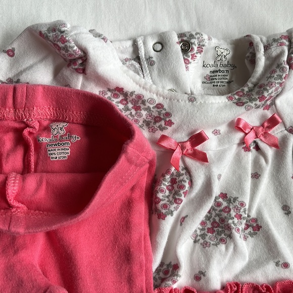 Lot of 4 Newborn Baby Girl Outfits - Picture 12 of 12